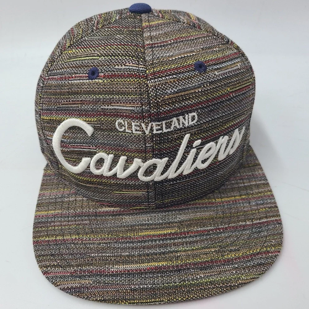 Cleveland Cavaliers Hat‎ Snapback Mitchell & Ness NBA Basketball Script Logo Men